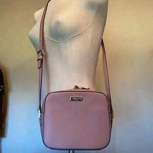 Kate Spade leather Cammie Crosshatched Crossbody.